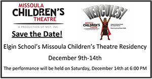 Missoula Childrens Theatre Flyer