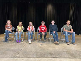 Elgin School Spelling Bee Participants